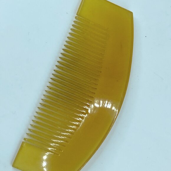 Japanese Amber Celluloid Kushi Kanzashi Hair Ornament GS506 main image 4